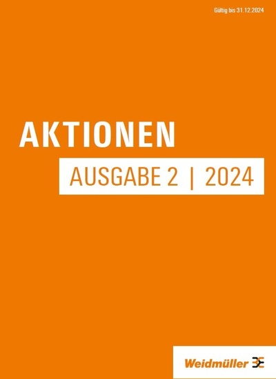 Weidmüller Aktionen 2-2024