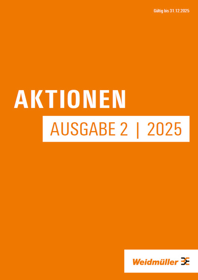  Weidmüller Aktionsblatt 2-2025