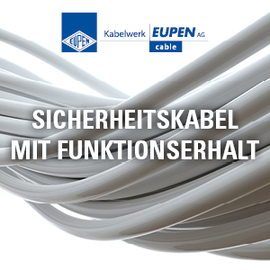 Eupen Sicherheitskabel mit Funktionserhalt