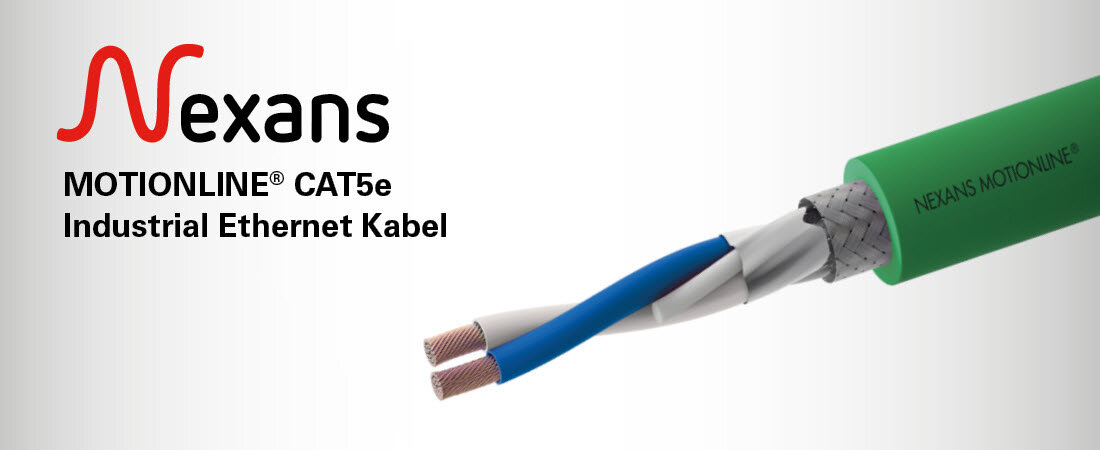 Leitungsaufbau des Industrial Ethernet Kabels MOTIONLINE® CAT5e