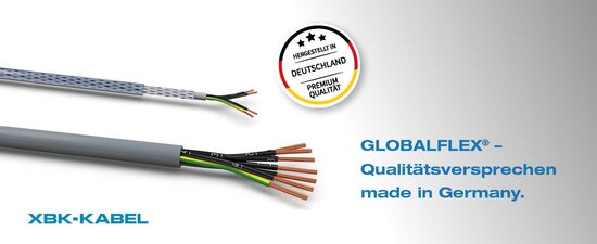 GLOBALFLEX®-Steuerleitungen von XBK-KABEL | © XBK