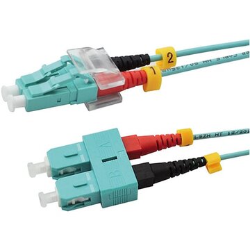 LWL-DUPLEX PATCHKABEL LC/SC 50/125 MM OM3
