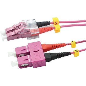 LWL-DUPLEX PATCHKABEL LC/SC 50/125 MM OM4